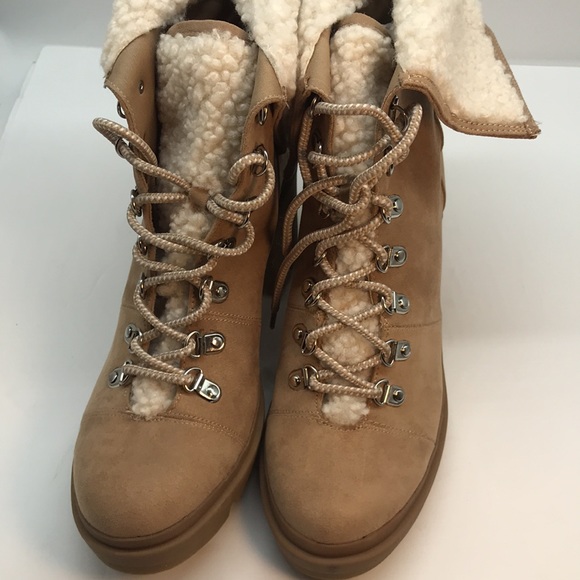 Rampage Sage Women's High Heel Winter Boots Size 11 - Picture 5 of 9